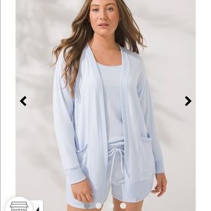 Soma Plus Size 3-Piece Brushed Cozy Set